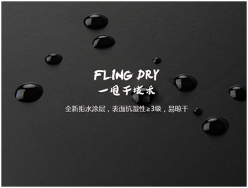 一甩（shuǎi）幹技術