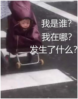 一臉懵逼的娃（wá）