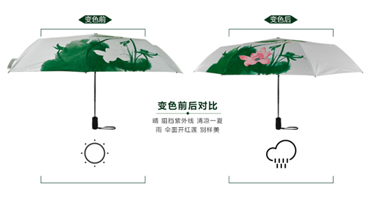 遇水變（biàn）色傘